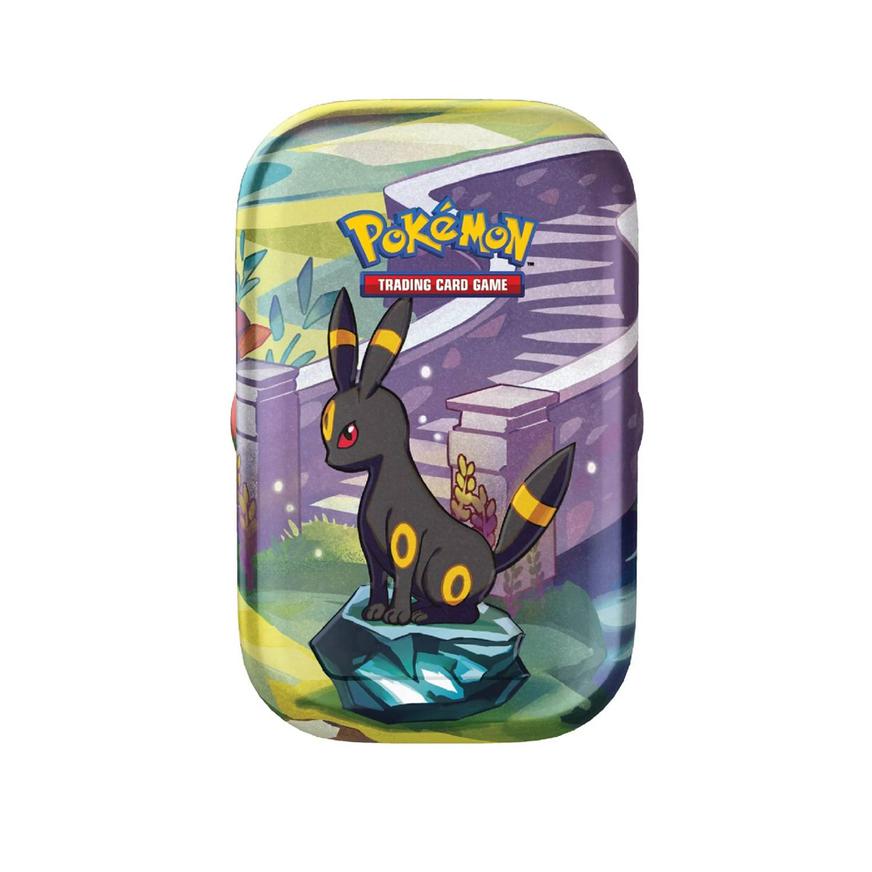 Cartas Pokémon TCG Evoluciones Prismáticas – Mini Lata (Español)