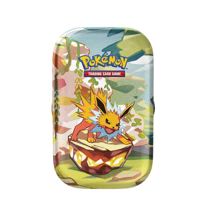 Cartas Pokémon TCG Evoluciones Prismáticas – Mini Lata (Español)