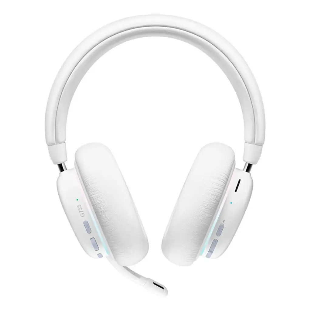 Audifono c/microf. Logitech G735 lightspeed/bluetooth RGB White 