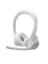 Audífono c/microf. Logitech zona 300 bluetooth/20hrs White