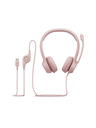 Audífono c/microf. Logitech h390 USB noise cancelling Rose