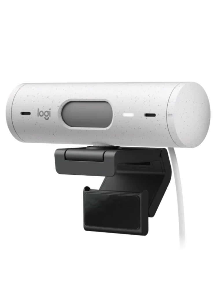 Cámara Logitech Brío 500 FHD 1080p USB-C White