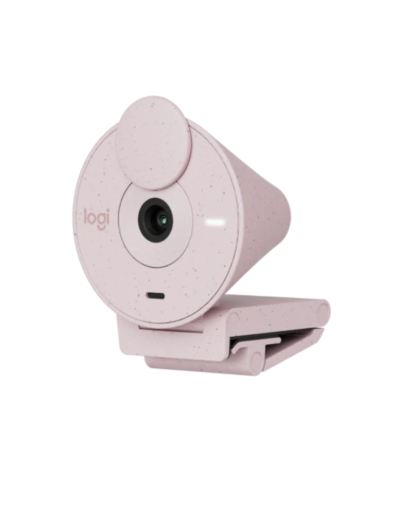 Cámara Logitech Brio 300 FHD 1080p USB-C Rose