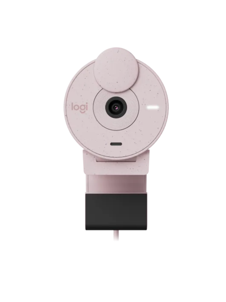 Cámara Logitech Brio 300 FHD 1080p USB-C Rose