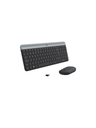 Teclado Logitech + Mouse Mk470 Wireless Slim USB Black