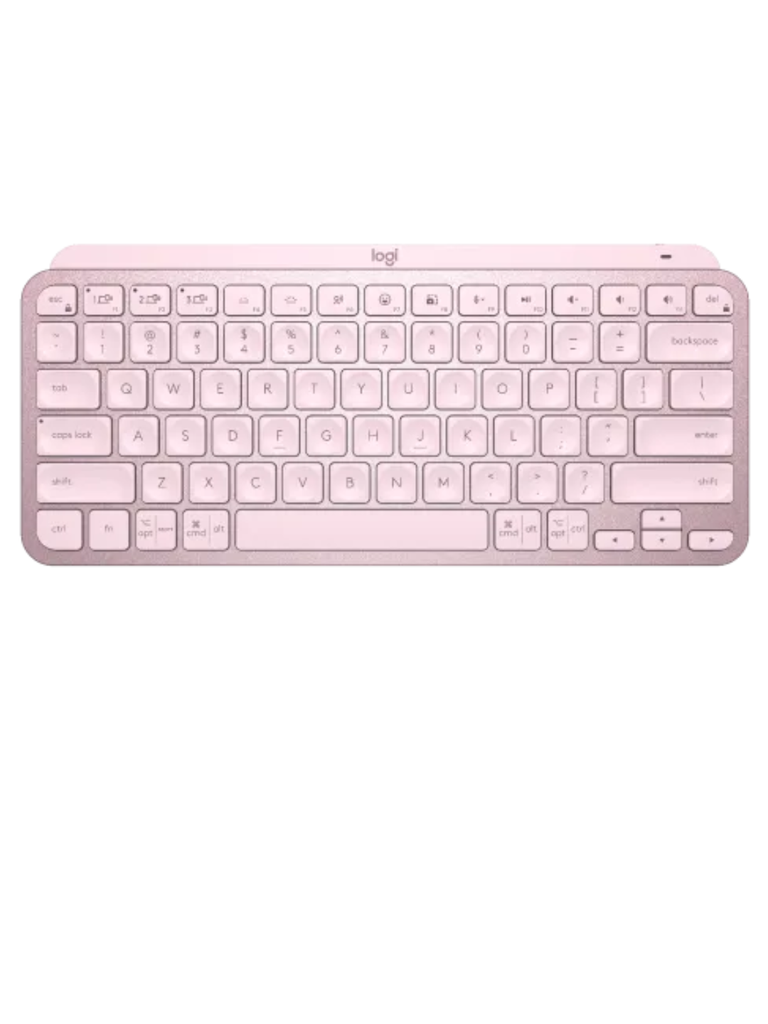 Teclado Logitech MX Keys mini Multi-Device BT iluminado rose Sp 