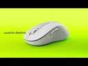 Mouse Logitech Signature M650 Silent Wireless/Bluetooth White 