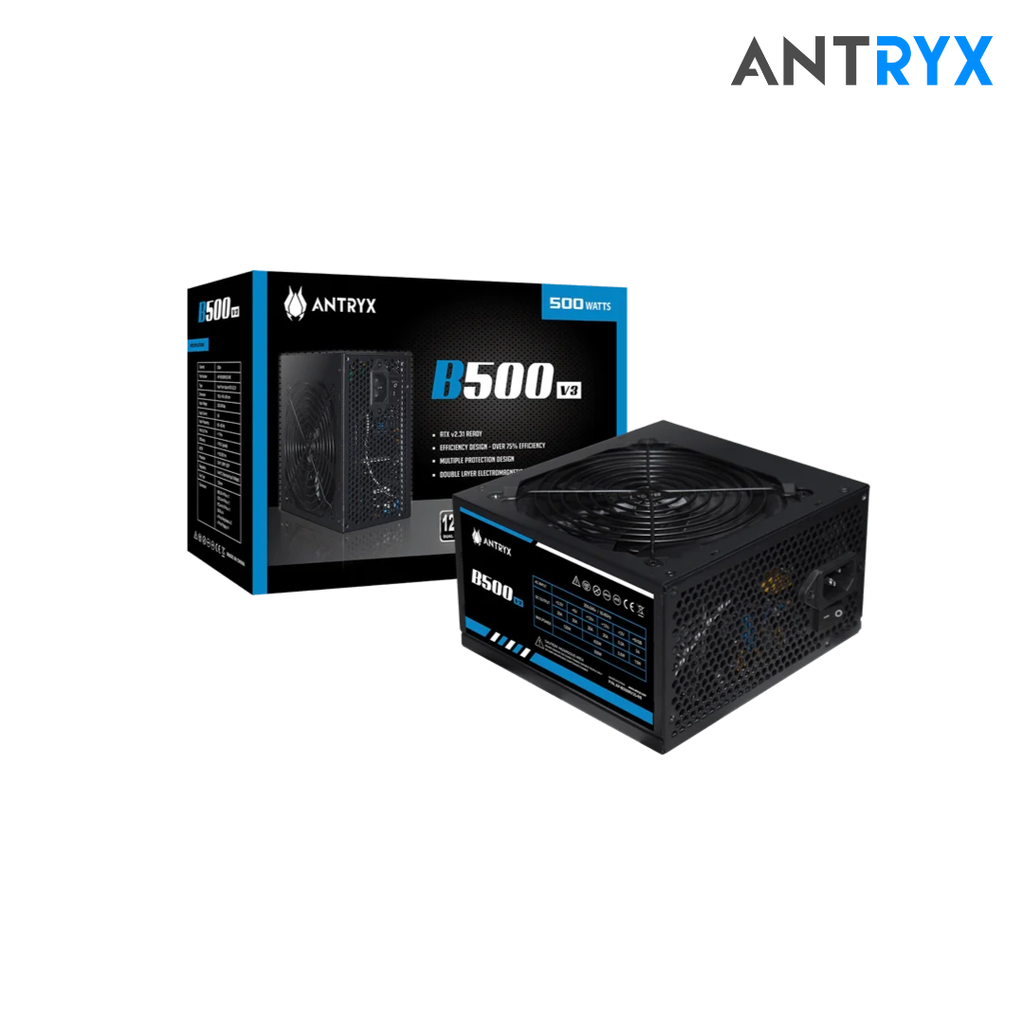 Antryx B500 V3 Fuente de Poder ATX