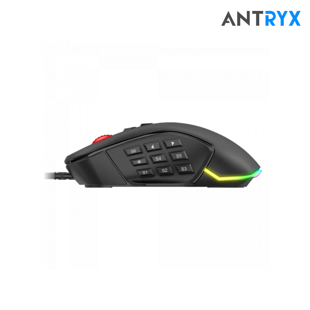 Antryx Chrome Storm Xcalibur Mouse Gaming