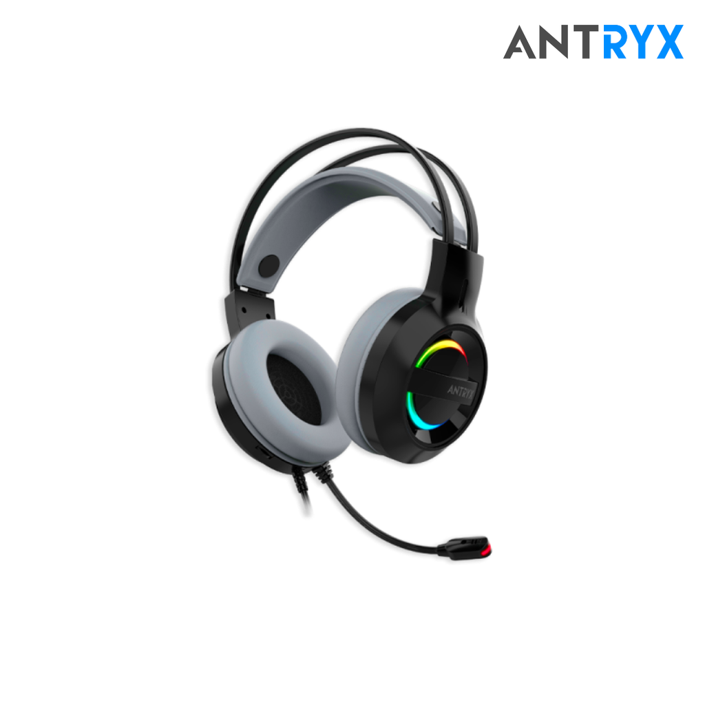 Antryx IRIS-K Gray Audiono c/Microfono 7.1 Virtual