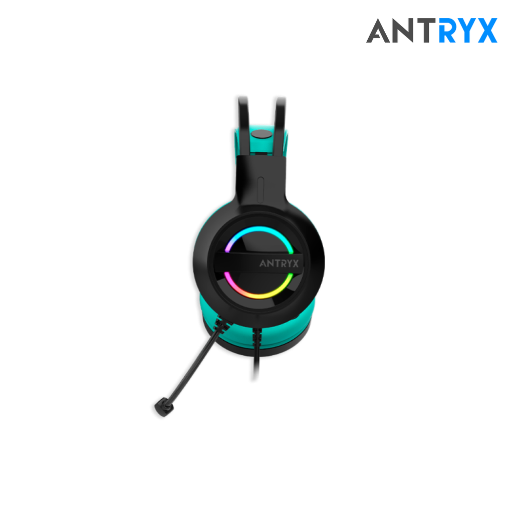 Antryx IRIS-K Turquoise c/Microfono 7.1 Virtual