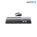 Antryx Kit + Teclado Wireless + Mouse WS-970 Gray Holder Slot