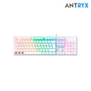 Antryx Kit gaming Audifono + Teclado Blue Switch + Mouse GC-3100 x3 White