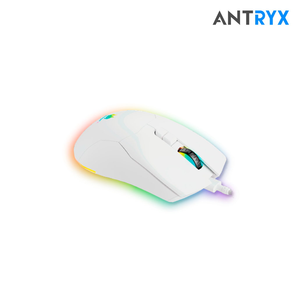 Antryx Kit gaming Audifono + Teclado Blue Switch + Mouse GC-3100 x3 White
