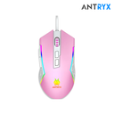 Antryx Kit gaming Teclado Mecanico Blue Switch + Mouse GC-5400 Pink