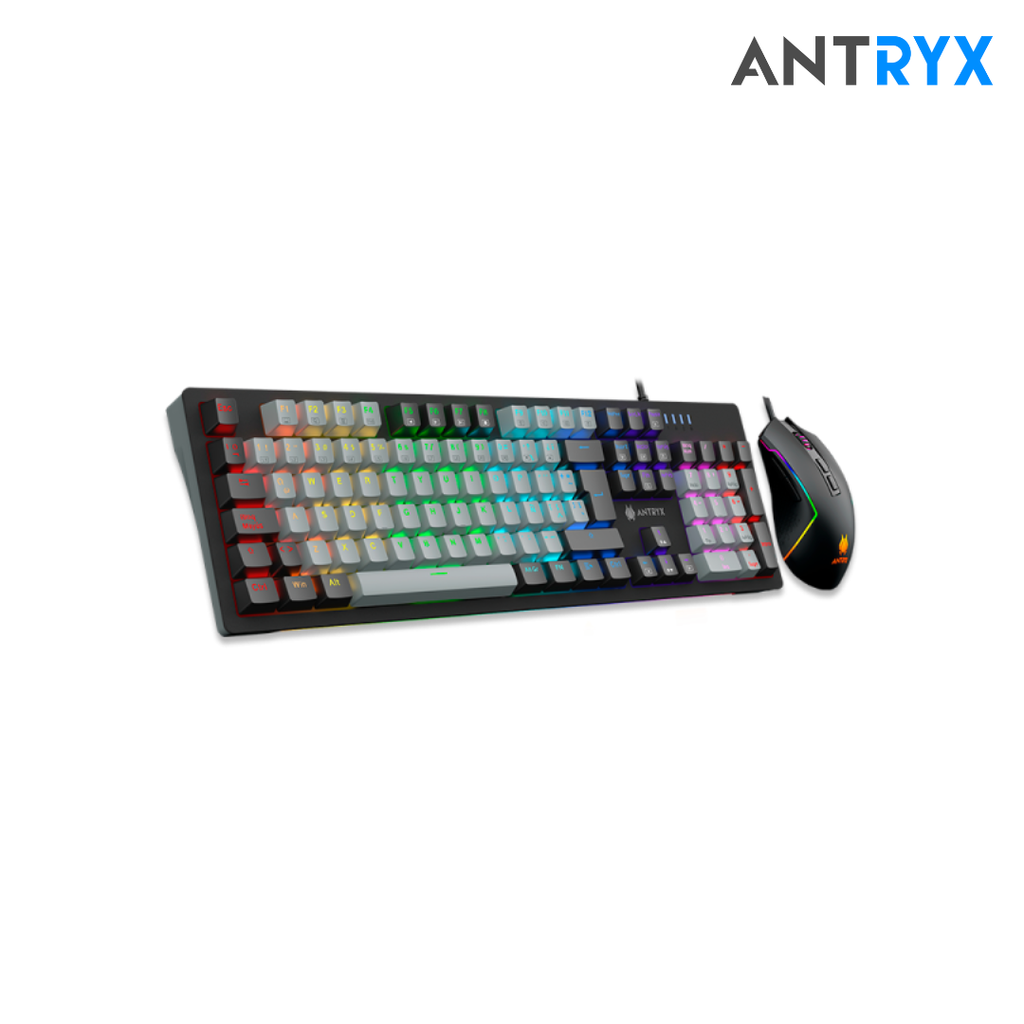Antryx Kit gaming Teclado Mecanico Red Switch + Mouse GC-5600