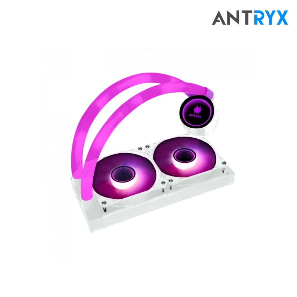 Antryx Triton Infinity 240 White Enfriamiento Liquido ARGB 