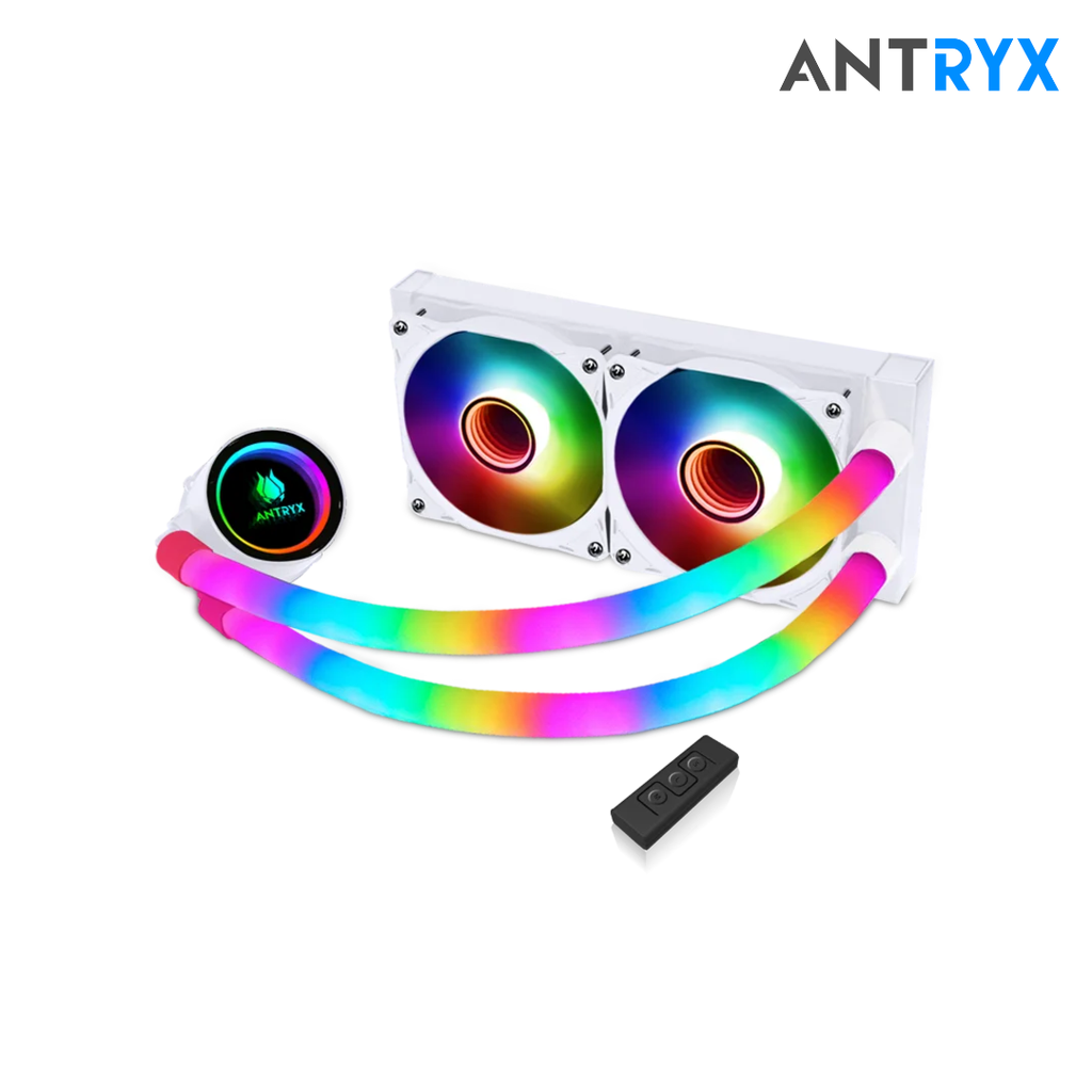 Antryx Triton Infinity 240 White Enfriamiento Liquido ARGB 