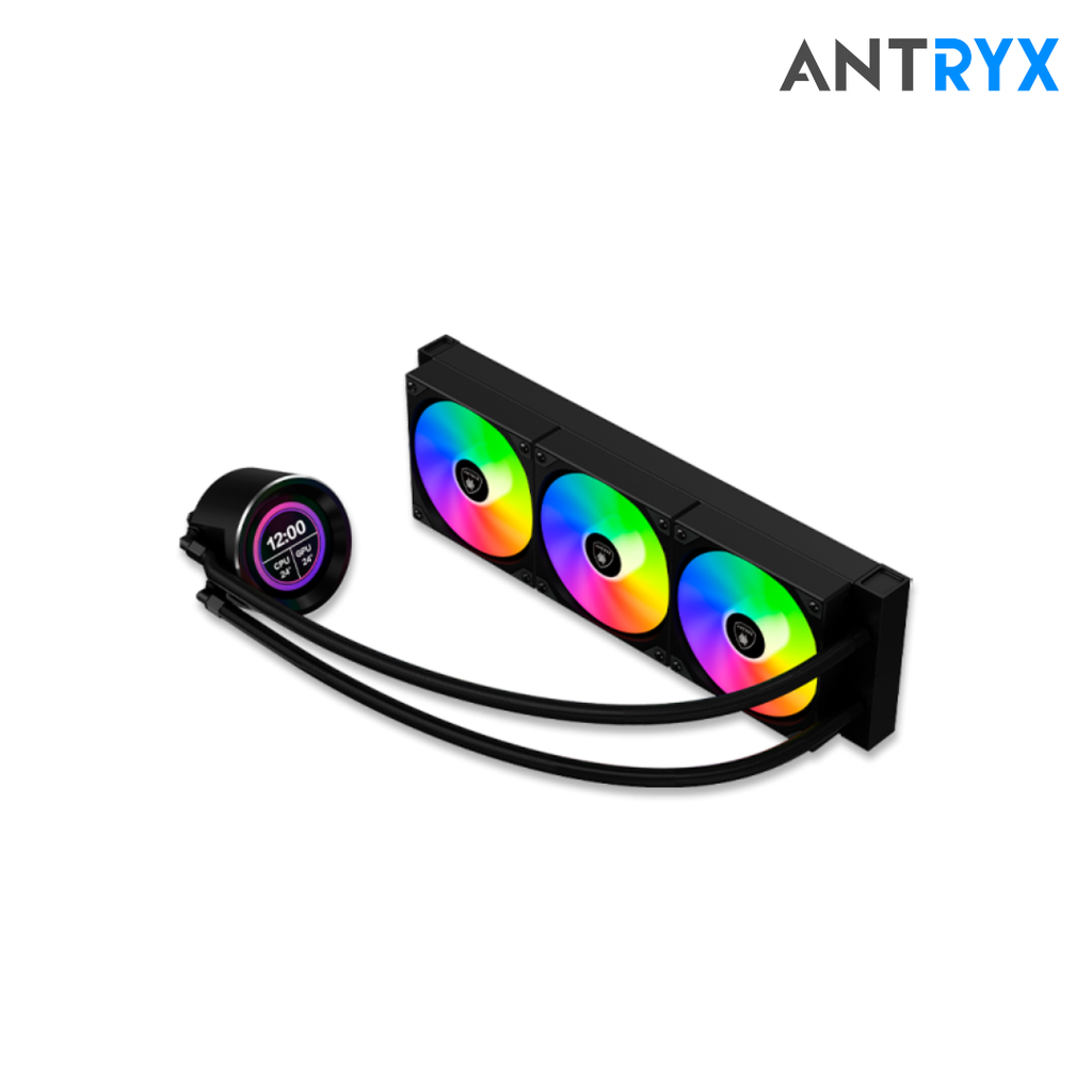 Enfriamiento Liquido Antryx Triton Vision 360P Black ARGB