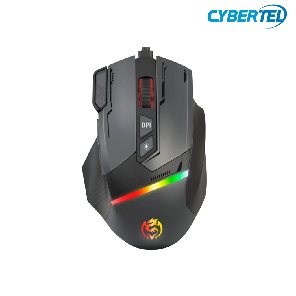 [210759] Mouse Cybertel Killer CBX M600 Gaming Negro