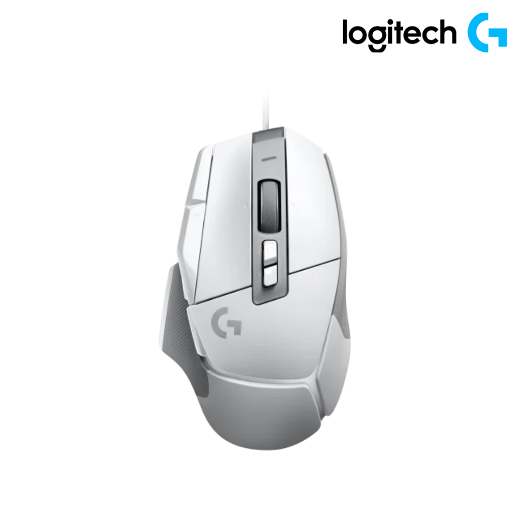 Mouse Logitech G502 X Lightforce HERO 25000 DPI RGB Blanco