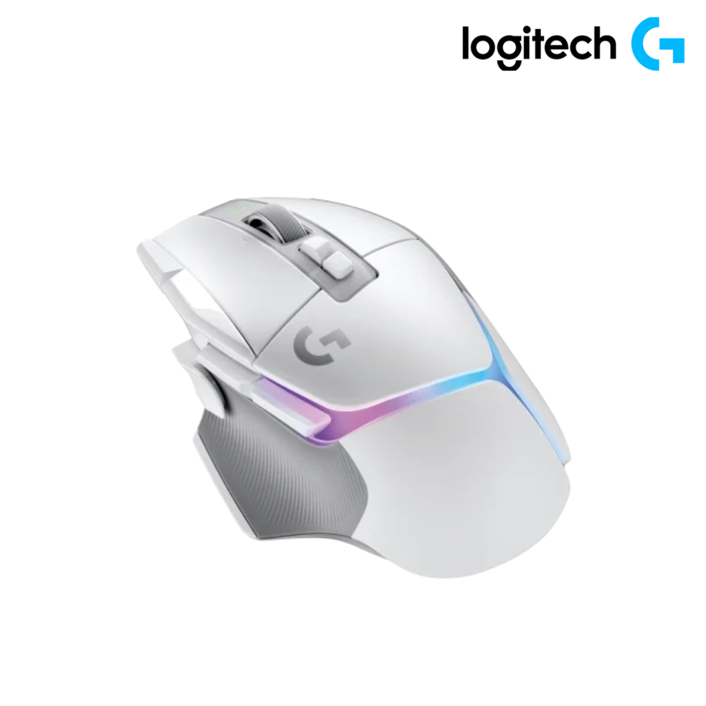 Mouse Logitech G502 X PLUS Lightspeed 25000 DPI RGB Blanco