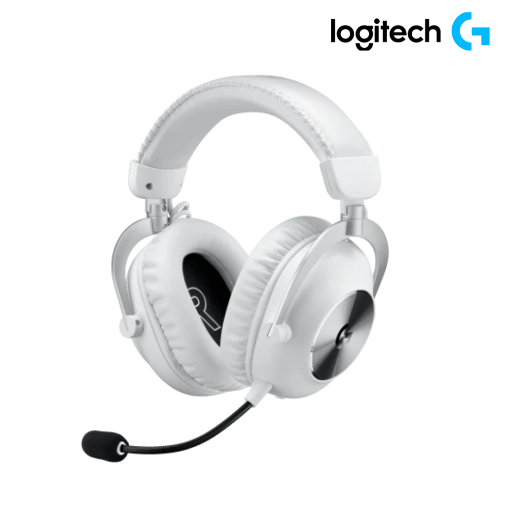 [210834] Audifono Logitech G PRO X 2 Lightspeed Blanco  con Microfono Wireless / BT / 3.5 mm