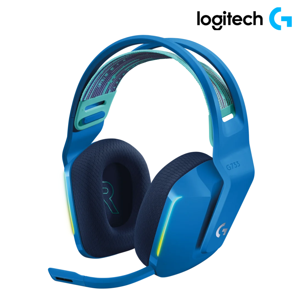 [210841] Audifono Logitech G733 Lightspeed Azul con Microfono