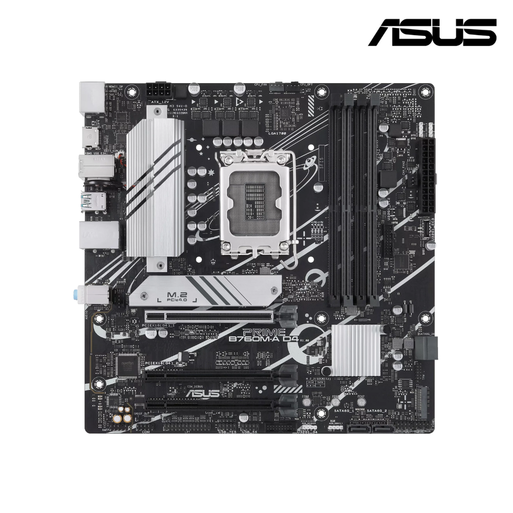 Asus Placa Base B760M-A D4 DDR4 Chipset Intel B760  LGA1700 mATX   