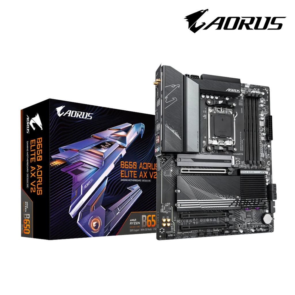 [211136] Placa Base AORUS Elite AX V2 Chipset B650, Socket AMD AM5 ATX