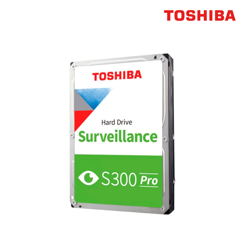 Disco duro Toshiba Surveillance S300 PRO, 10TB SATA 6.0Gb/s, 7200rpm, 512MB Cache, 3.5"