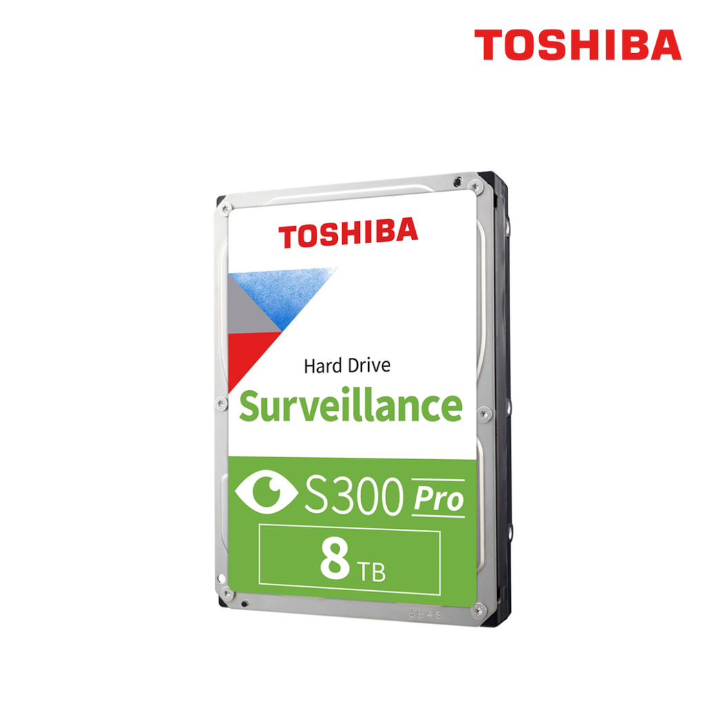 Disco duro Toshiba Surveillance S300 PRO, 8TB SATA 6.0Gb/s, 7200rpm, 512MB Cache, 3.5"