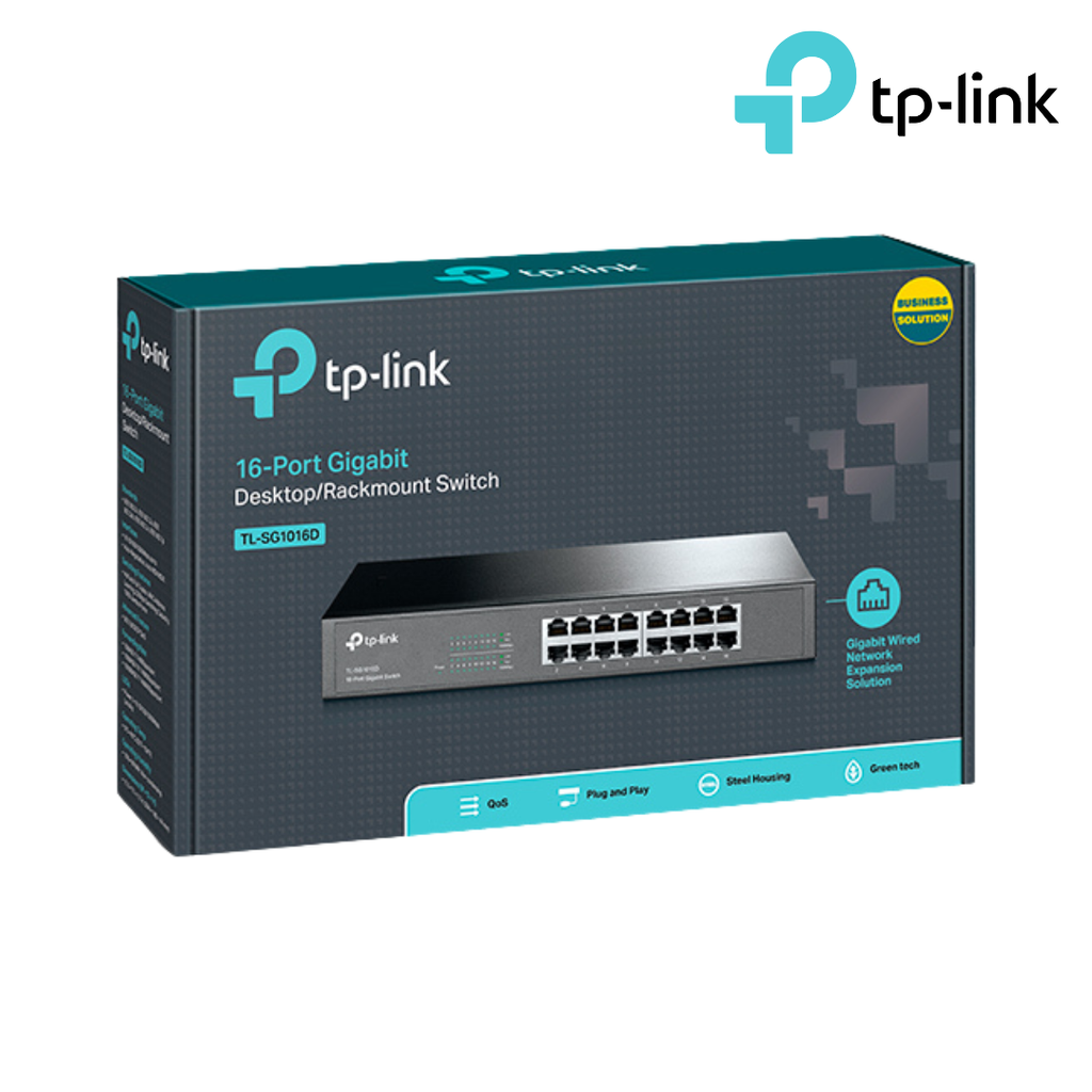 Switch GbE TP-LINK TL-SGD1016D 16 CH