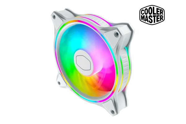 Ventilador Case Cooler Master MF120 Halo ARGB 120mm Blanco