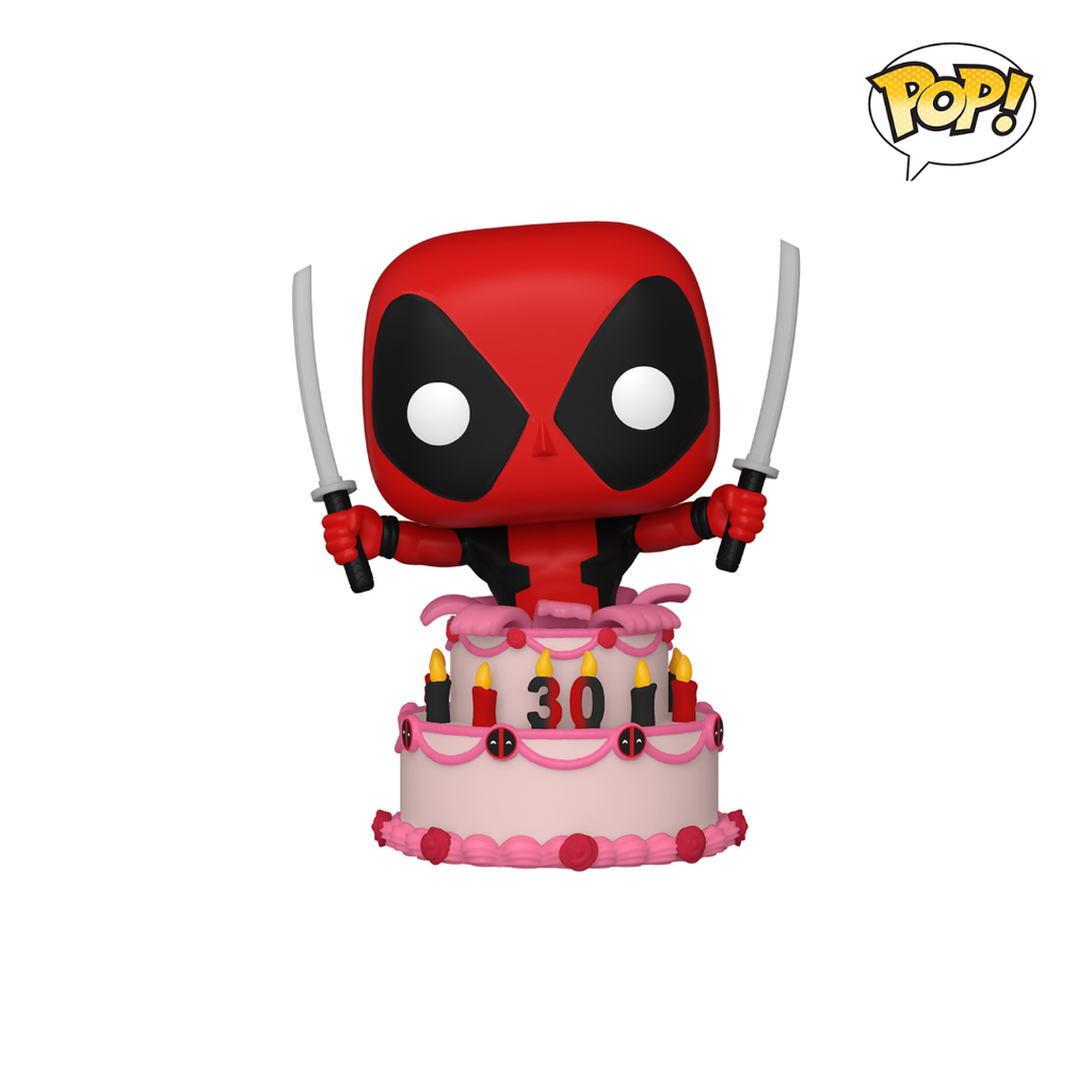 Funko Pop Marvel DeadPool - DeadPool in Cake