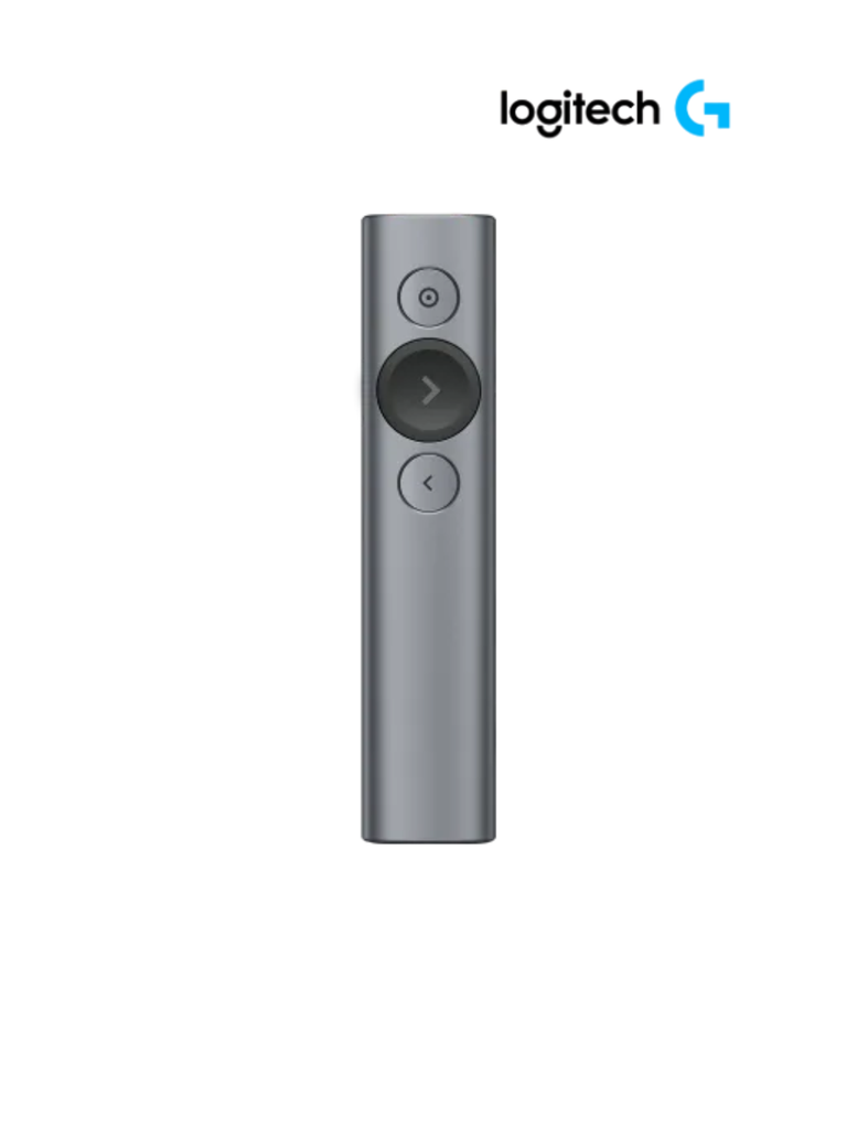 Puntero Logitech Spotlight Bluetooth/Wireless/90diasbateria/30m grey 