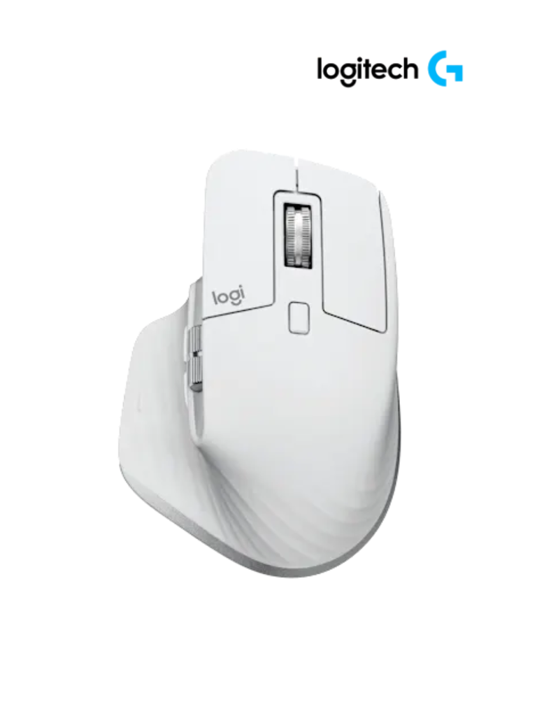Mouse Logitech MX Máster 3s Wireless/bluetooth 8k USB-c Pale grey 