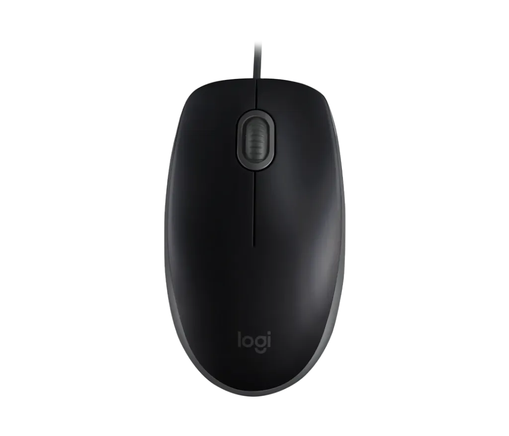 Mouse con cable Logitech M110 Silent USB Black