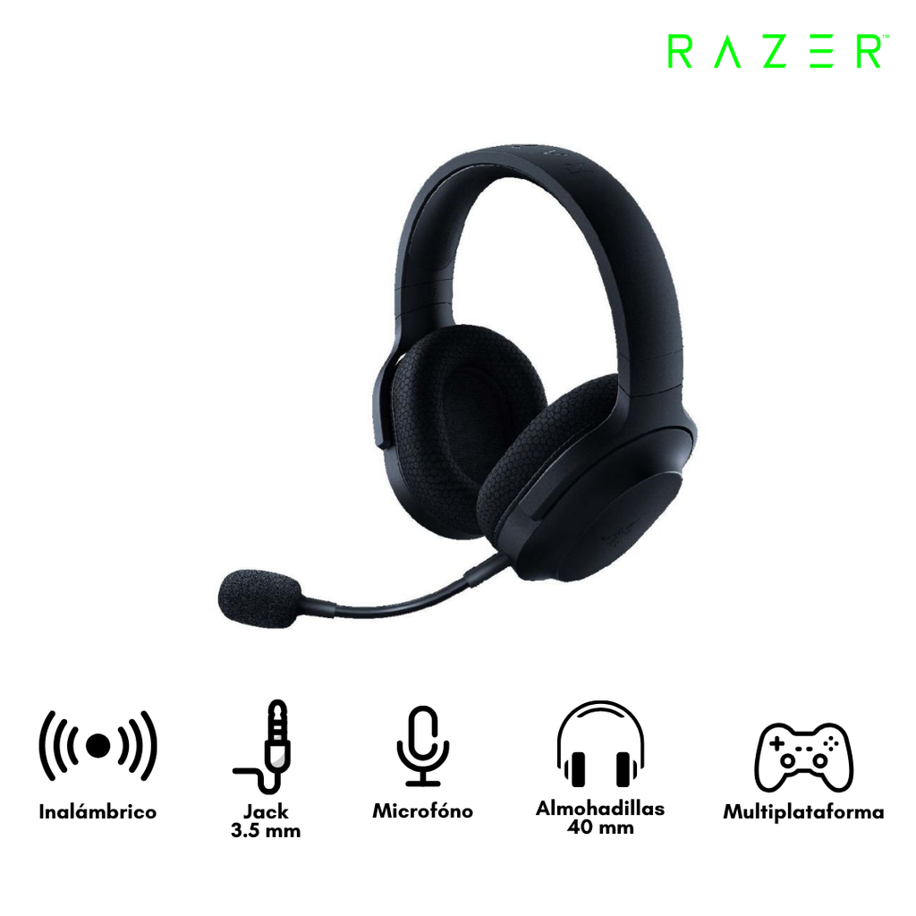 Razer Barracuda X Black Auricular Gaming  Bluetooth Wireless