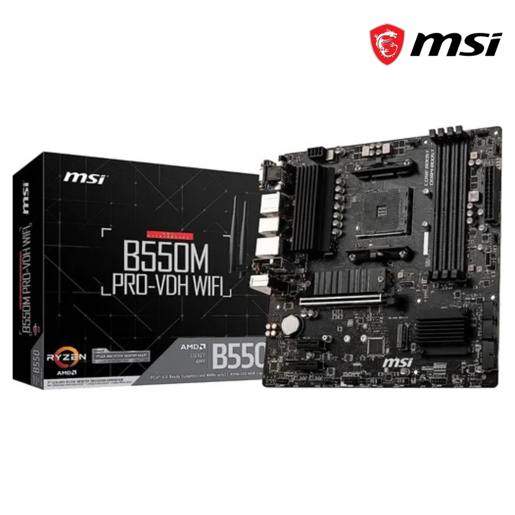 MSI B550M-A PRO Motherboard AMD AM4 DDR4 mATX