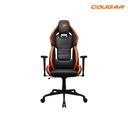 Cougar Hotrod CGR-ARX Silla Gamer High Density Foam Acero Negro Naranja