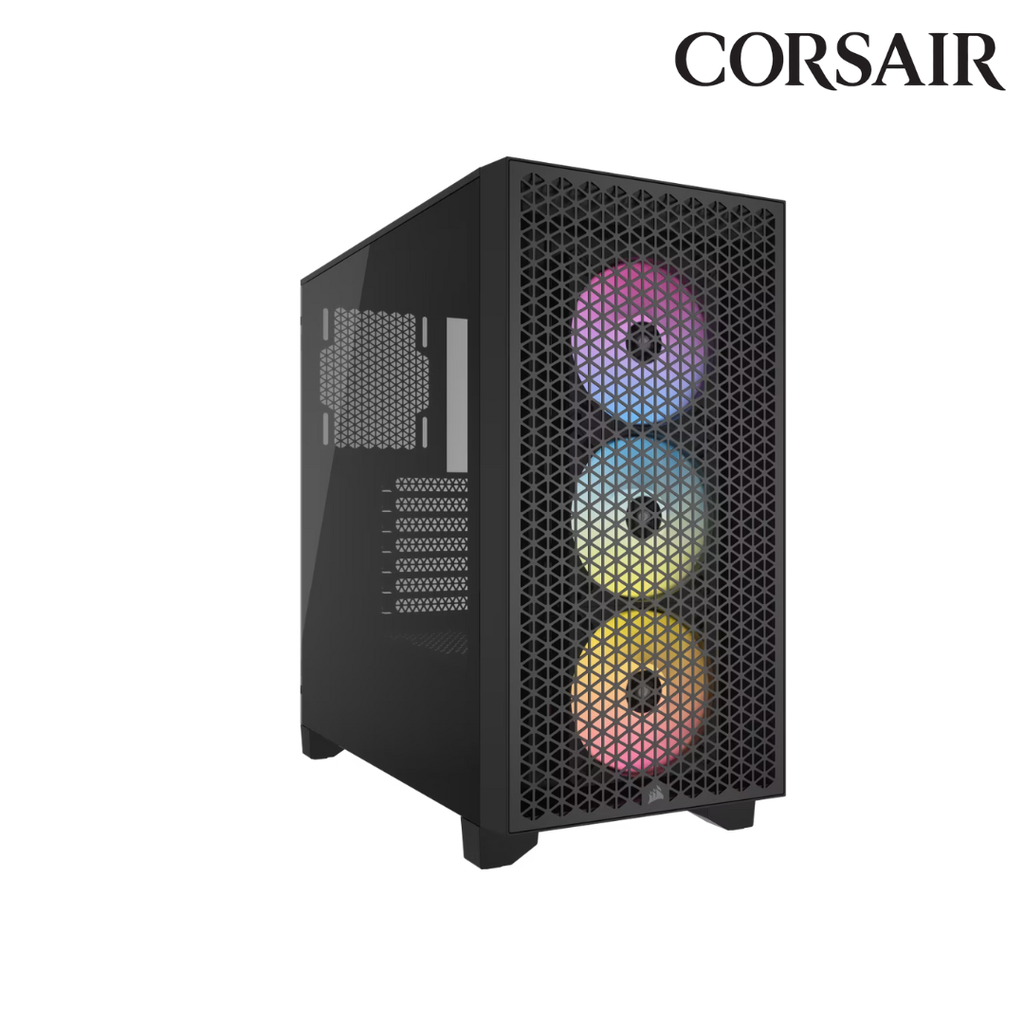 Case Corsair 3000D RGB Airflow Black Mid Tower 