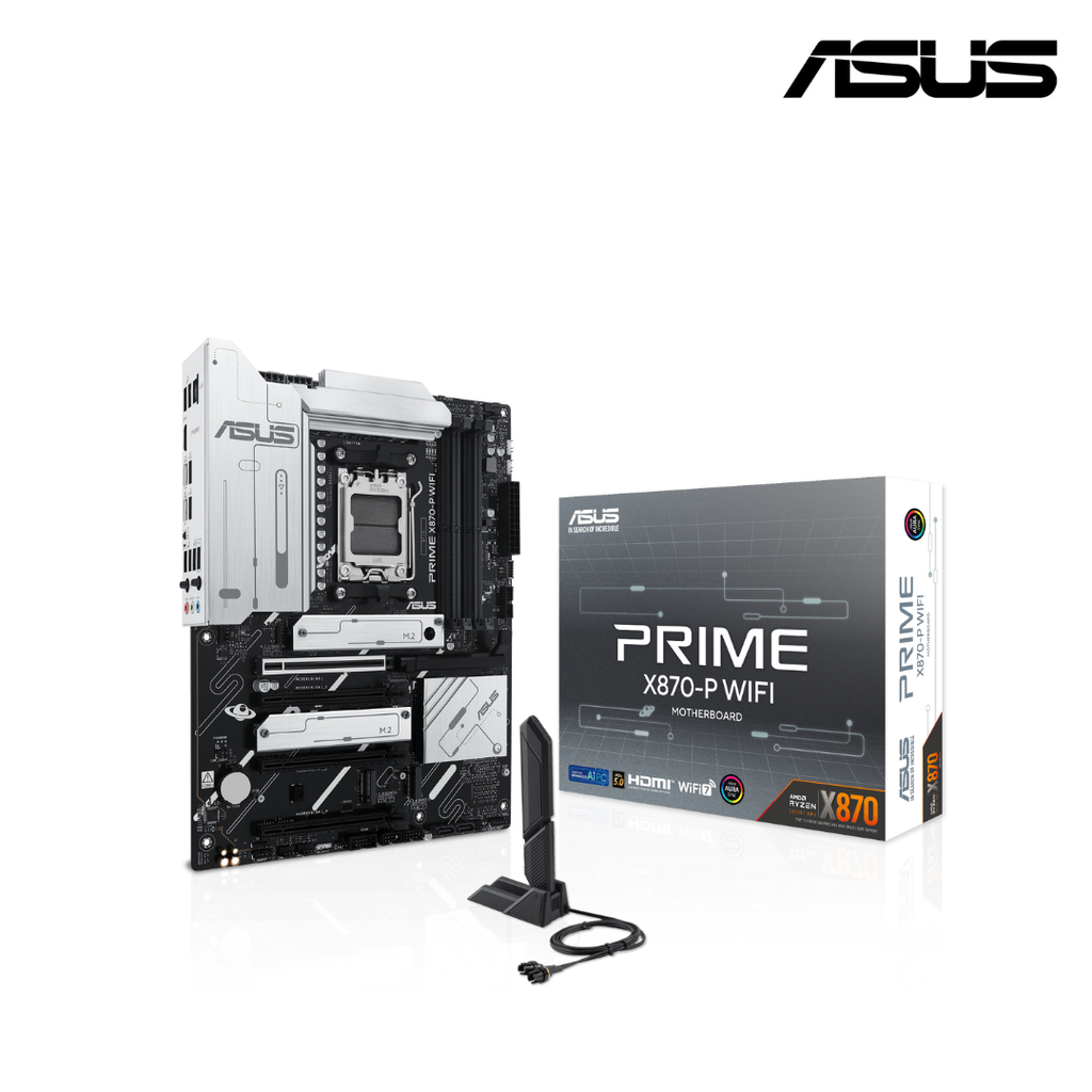 ASUS PRIME X870-P WIFI Motherboard AM5 D5 ATX