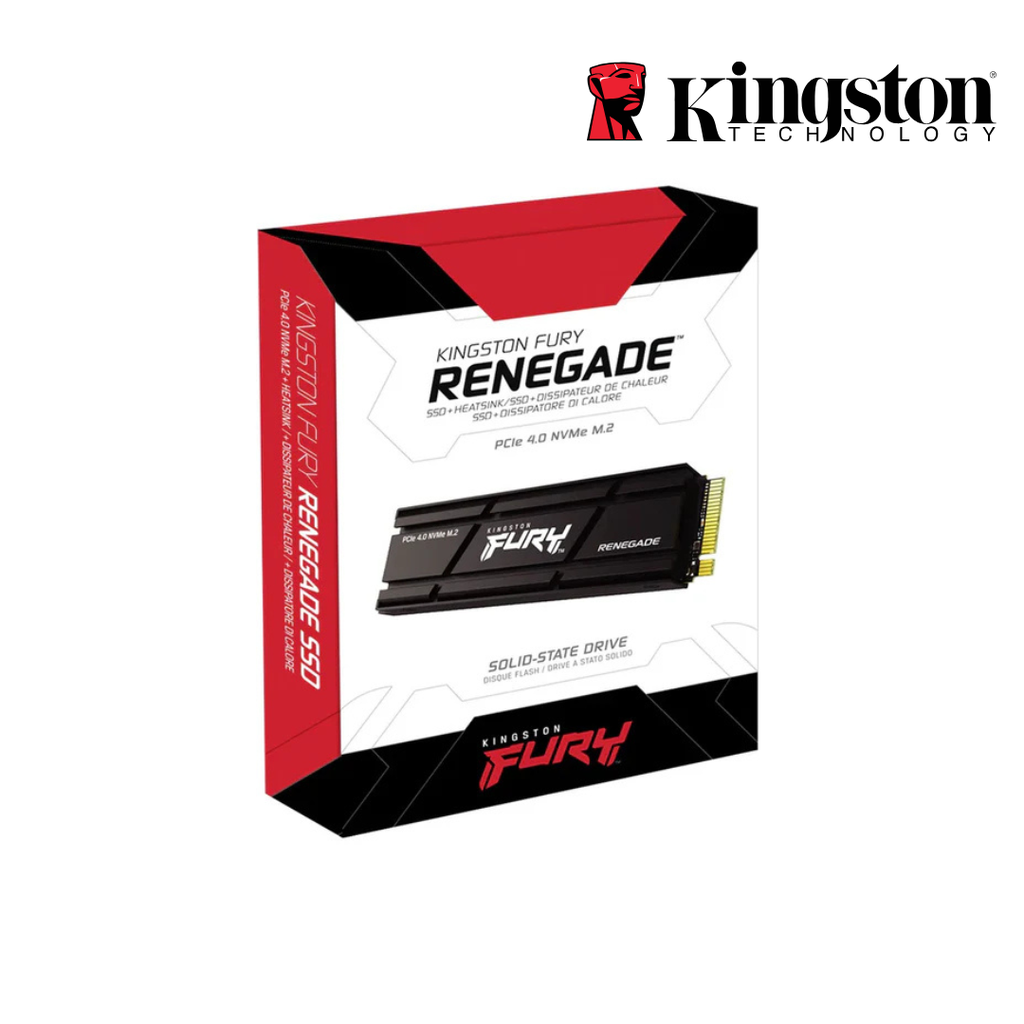 Almacenamiento SSD M.2 Kingston Fury Renegade NVMe PCIe 1TB sfyrsk