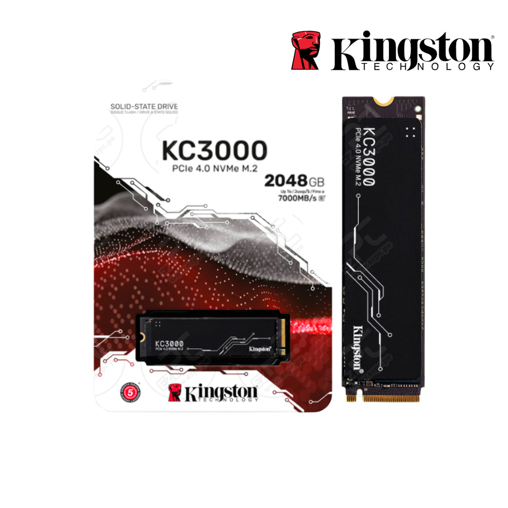 Almacenamiento SSD M.2 Kingston KC3000 PCIe 2.48TB