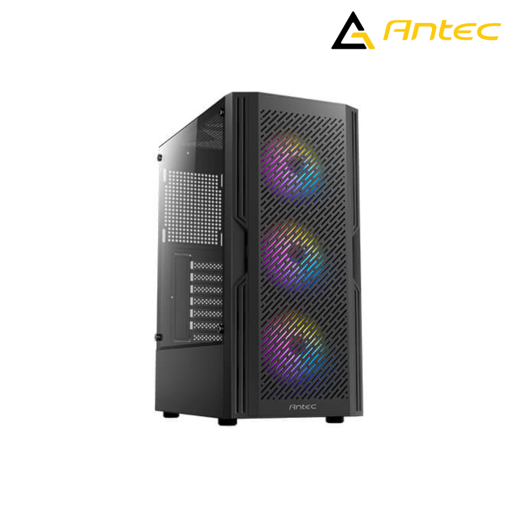 [210337] Case Mid Tower Antec Elite AX20 Black 4 ventiladores