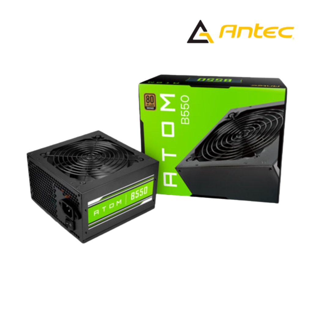Fuente de Poder Atom B550 550W 80 Plus bronze