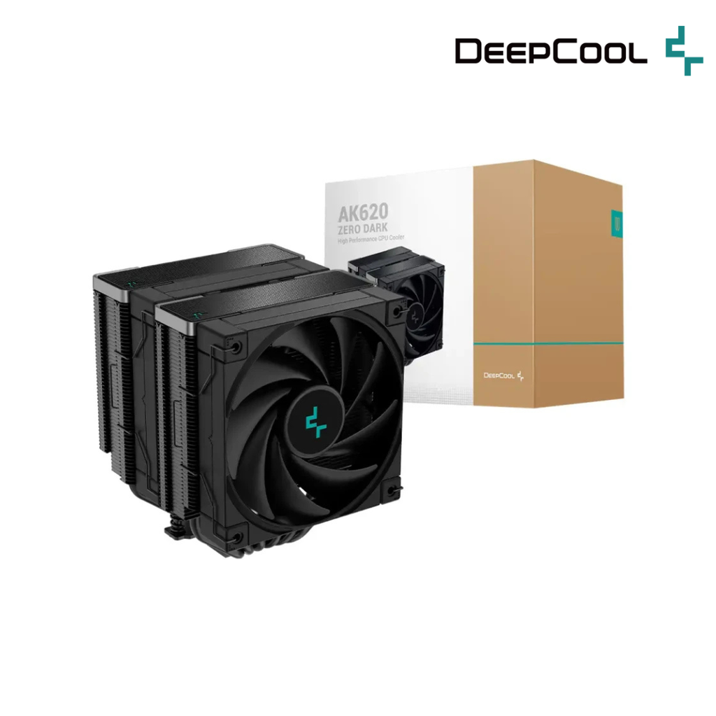 Cooler Deepcool AK620 Zero Dark 2 Ventiladores Aluminio