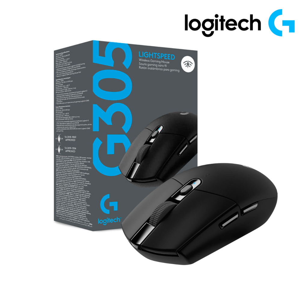 [210388] Mouse Logitech G305 Ligthspeed Wireless 12000 DPI BLACK