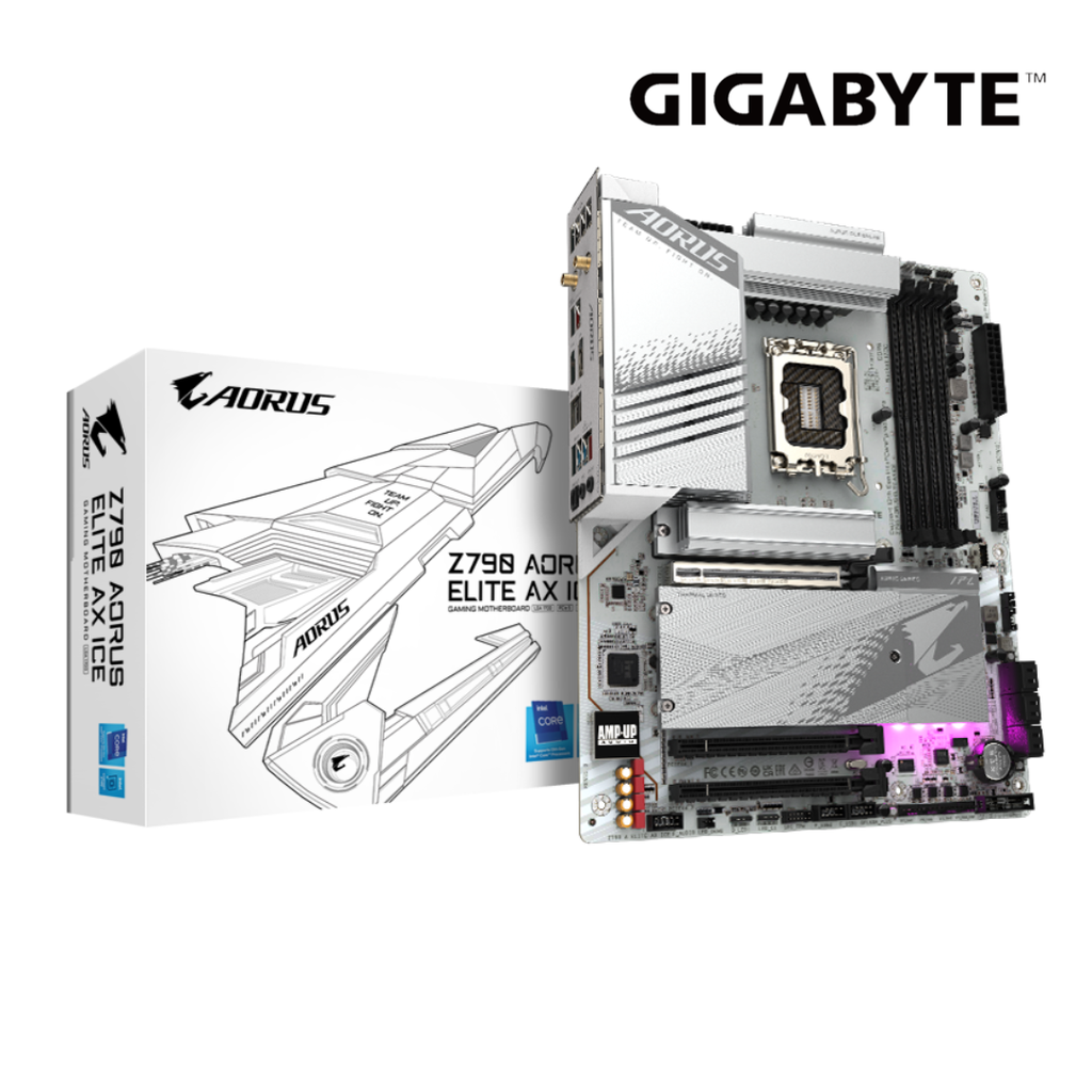 Gigabyte Placa Madre Z790M Aorus Elite Ax Ice Socket Lga 1700